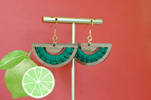 Load image into Gallery viewer, Citrus Slice Earrings
