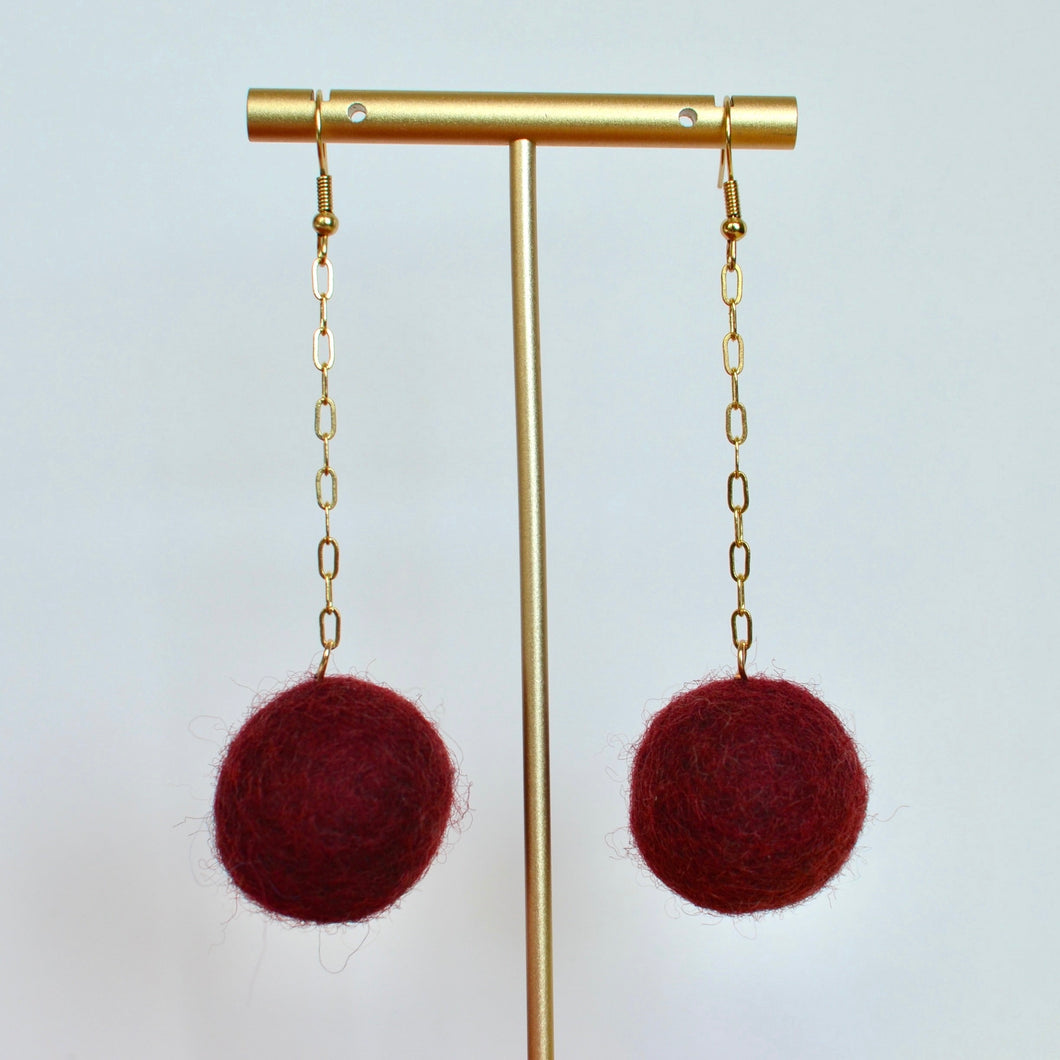 The Juno Earrings~ warm tones