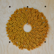 Load image into Gallery viewer, Mustard Yellow Swirly Wreath
